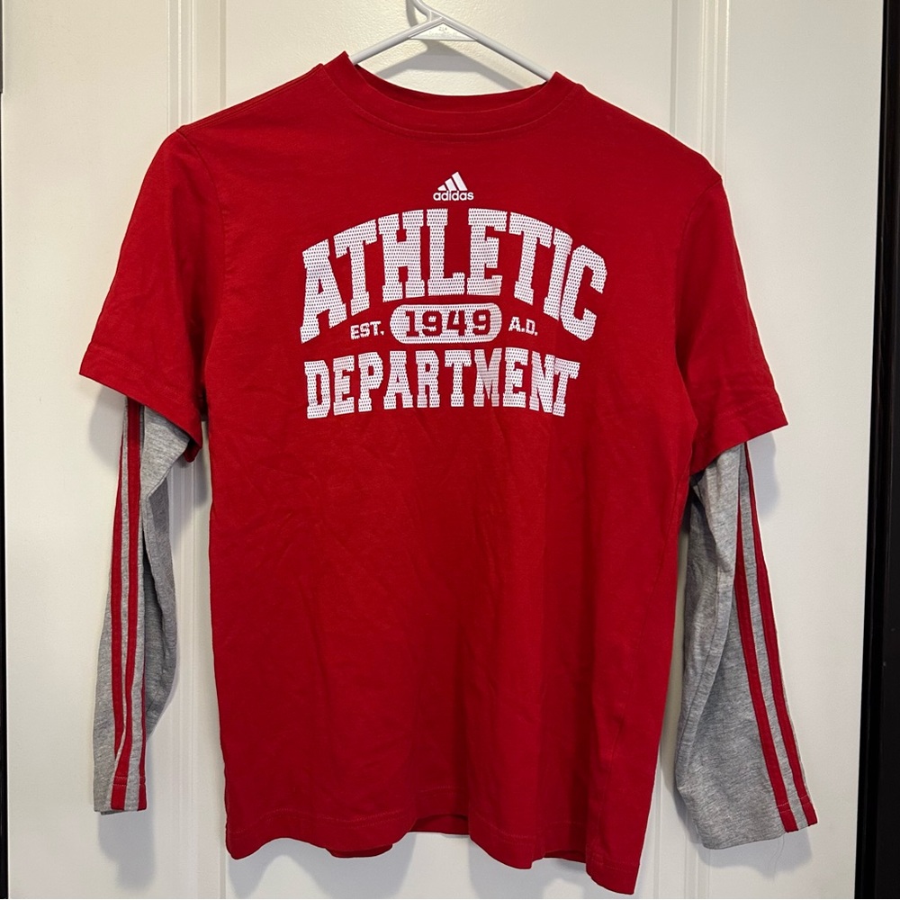 🔴 Adidas Boy's Long Sleeve Shirt